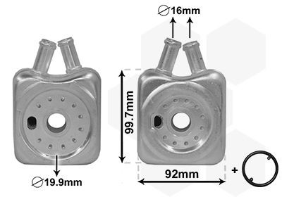 ölkühler motoröl für audi - Ölkühler,,